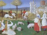 Jean Fouquet st Marguerite  From the Hours of Etienne Chevalier(mk05) oil painting on canvas